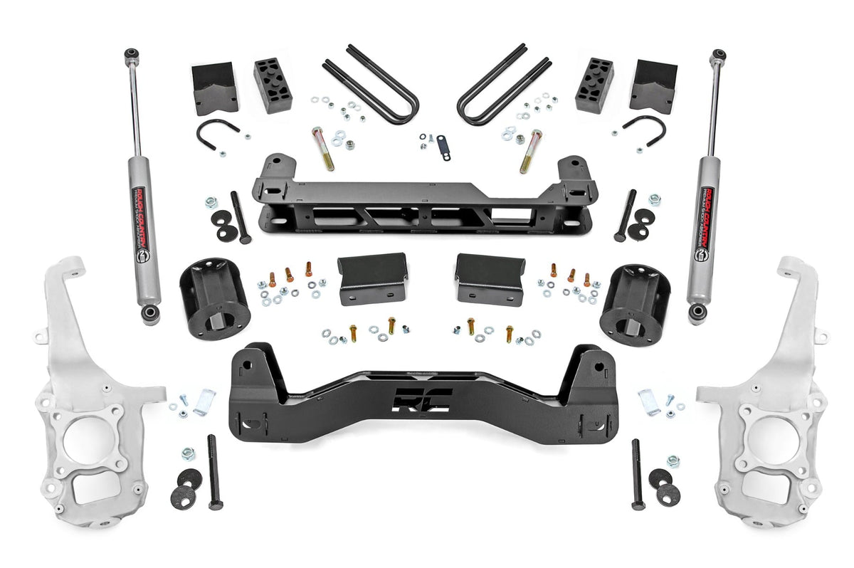 4 inch Lift Kit Ford F-150 2WD (2021-2026) Rough Country