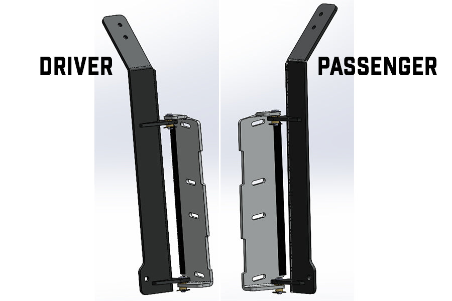 Hinge mount for Polaris Doors Fortress Pro