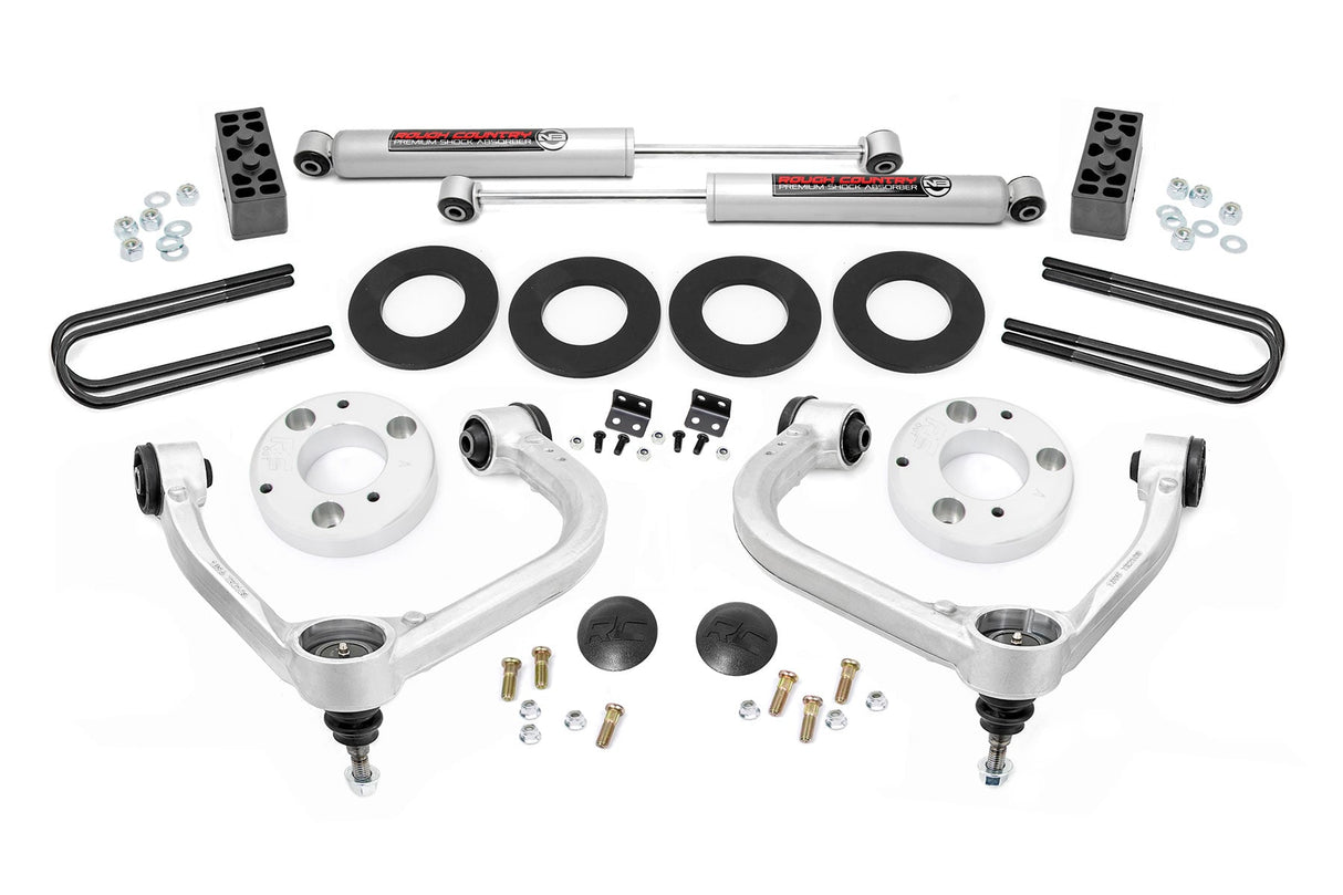 3 Inch Lift Kit Forged UCA Ford F-150 4WD (2021-2026) Rough Country