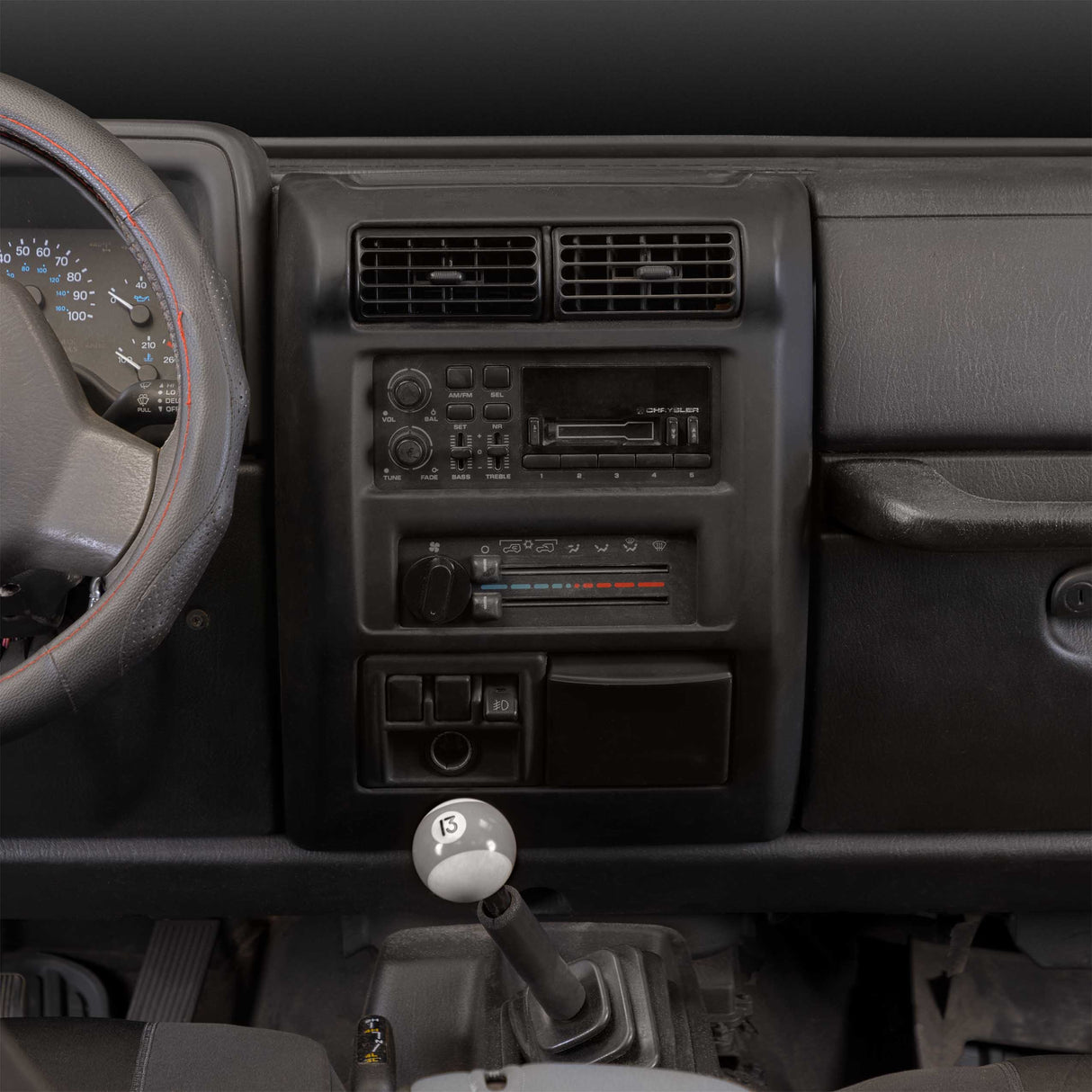 Metra 95-6549 Dash Kit Fits Jeep Wrangler TJ 1997-2002 Metra