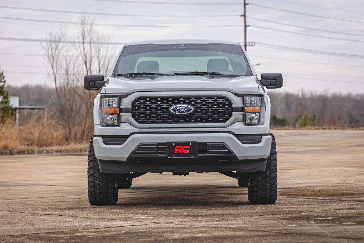 4 inch Lift Kit Forged UCA M1/M1 No Cut Ford F-150 4WD (2021-2026) Rough Country