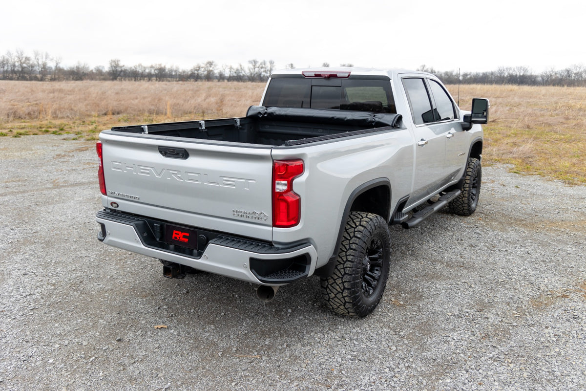 Soft Roll Up Bed Cover 6 Foot 9 Inch Bed Silverado/Sierra 2500HD/3500HD (20-26) Rough Country