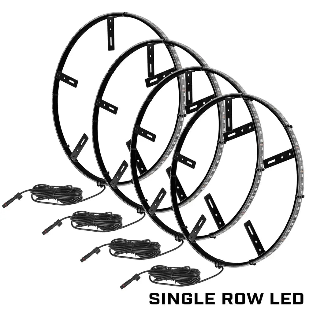 ORACLE LIGHTING LED ILLUMINATED WHEEL RINGS - COLORSHIFT oracle