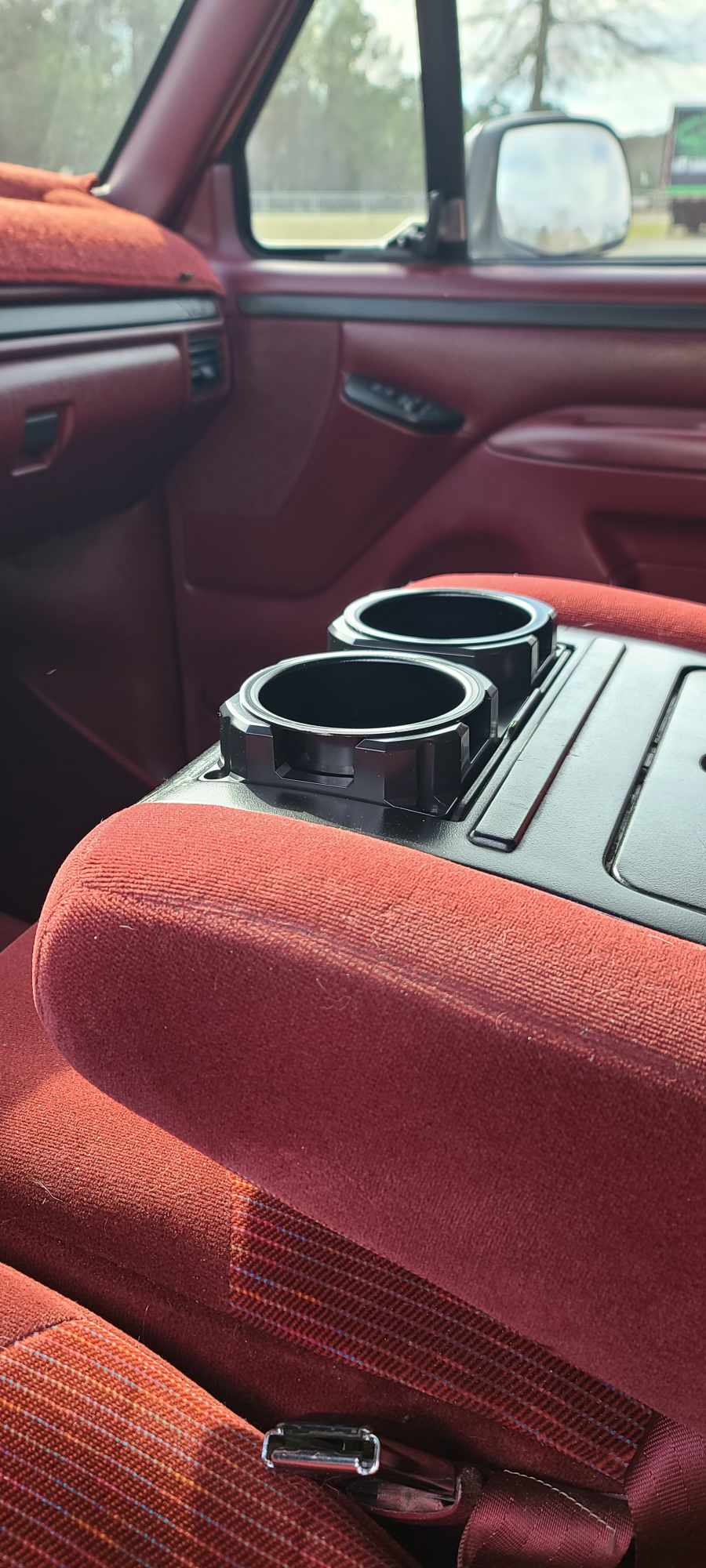 Complete Performance Custom Cup Holder - 1992-1997 Ford F-Series & Bronco Complete Performance