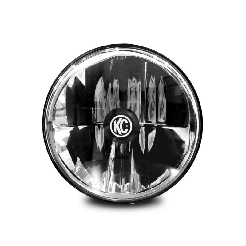 KCHilites 7" Gravity® LED - Single Headlight - SAE/ECE - 40W Driving Beam | '97-'06 Jeep TJ