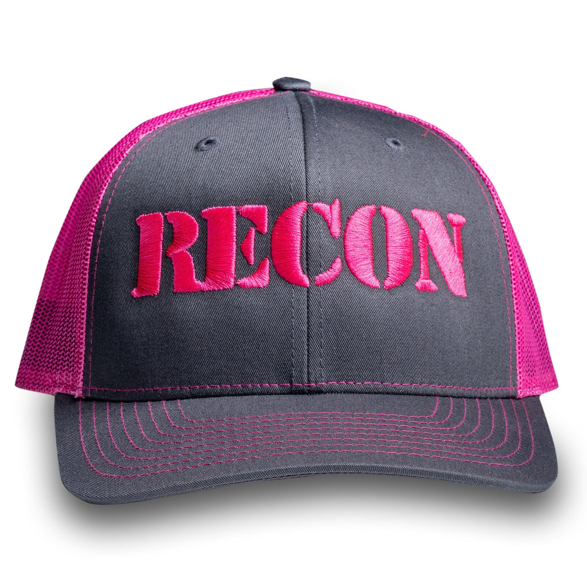 RECON Snapback Trucker Hat - Charcoal / Neon Pink RECON RECON Snapback Trucker Hat - Charcoal / Neon Pink RECON Snapback Trucker Hat - Charcoal / Neon Pink RECON Snapback Trucker Hat - Charcoal / Neon Pink RECON Snapback Trucker Hat - Charcoal / Neon Pink