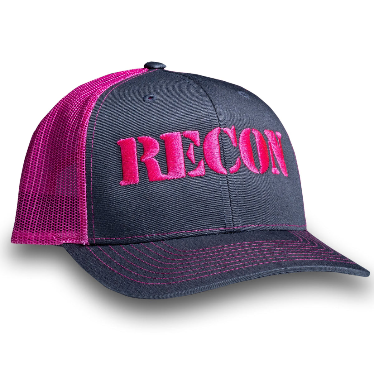 RECON Snapback Trucker Hat - Charcoal / Neon Pink RECON RECON Snapback Trucker Hat - Charcoal / Neon Pink RECON Snapback Trucker Hat - Charcoal / Neon Pink RECON Snapback Trucker Hat - Charcoal / Neon Pink RECON Snapback Trucker Hat - Charcoal / Neon Pink