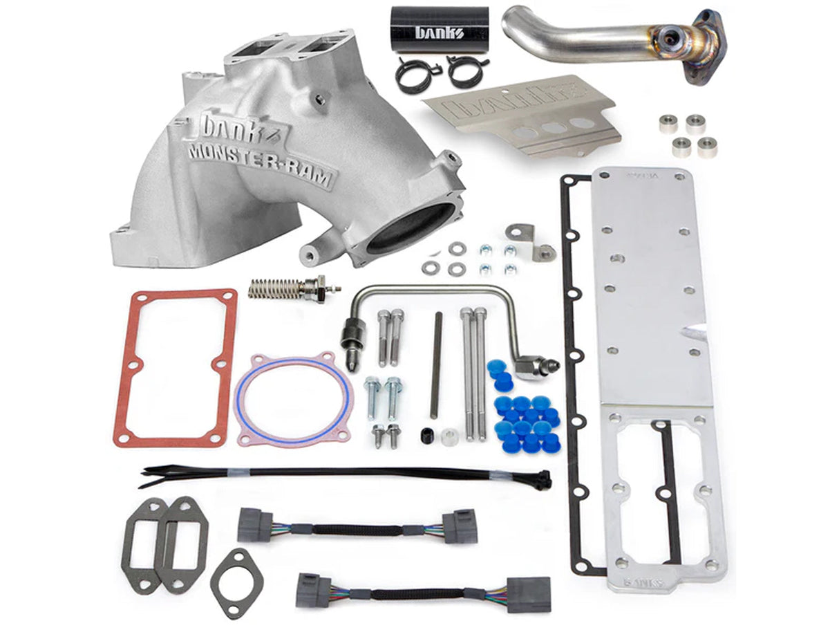 Banks 42804 Monster-Ram Intake and Grid Heater Upgrade, 2013-2018 Dodge Ram 6.7L Cummins, Cab and Chassis Banks