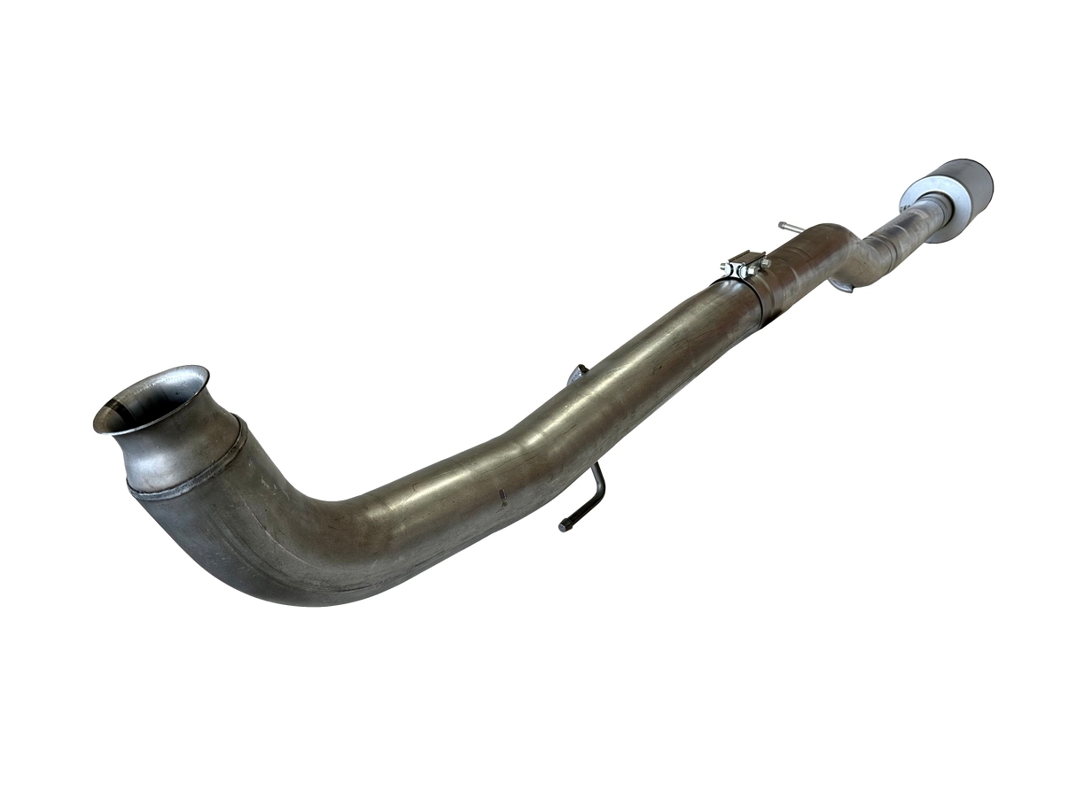 4" Cat & DPF Race Pipe | 2011-2015 GM 2500/3500 6.6L DURAMAX Mel's Manufacturing
