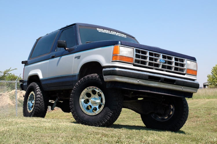 4 Inch Lift Kit Ford Bronco II 4WD (1984-1990) Rough Country