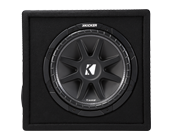 KICKER Comp Loaded Enclosure