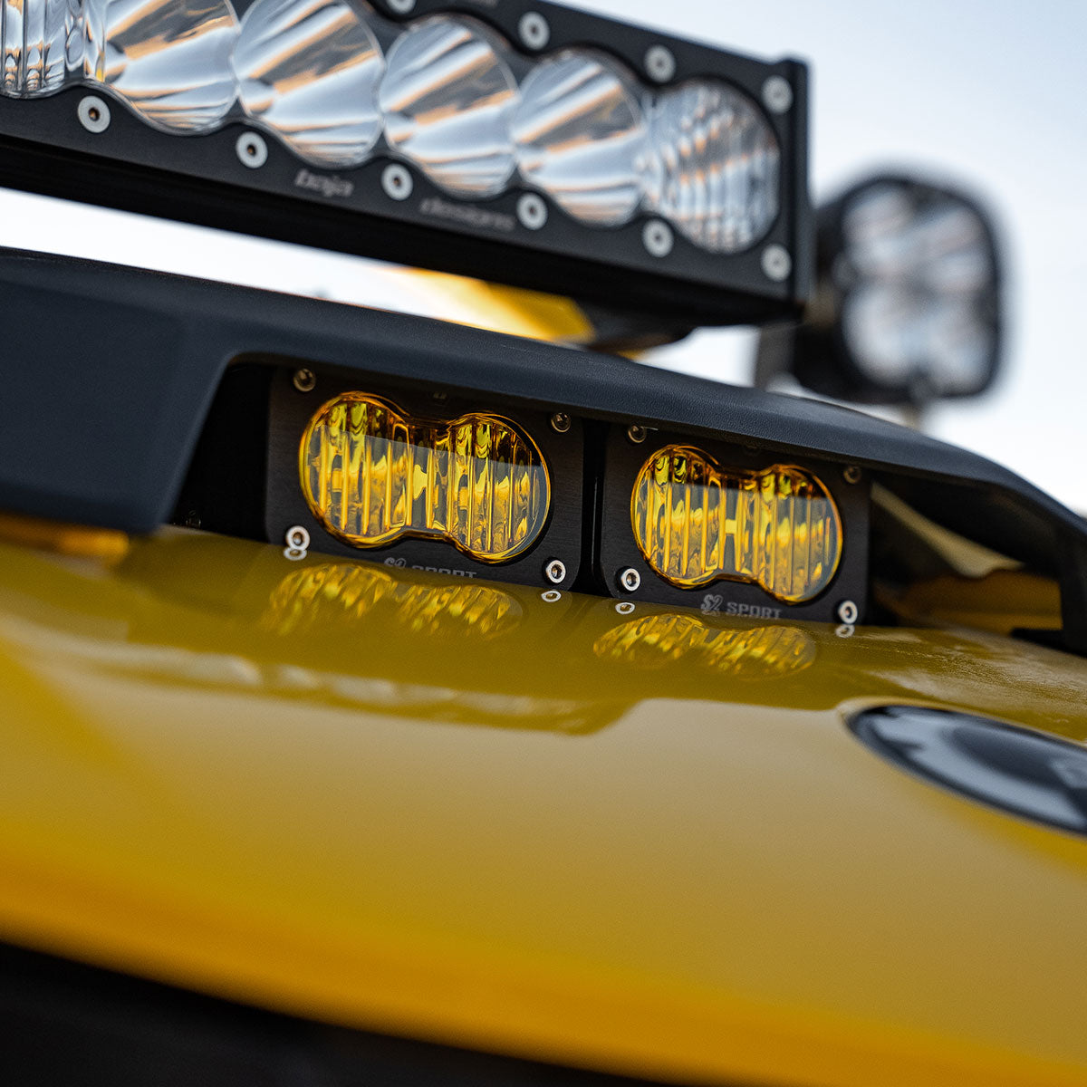 Baja Design Can-Am, Maverick R, Dual S2 Pro Hood Kit Baja Designs