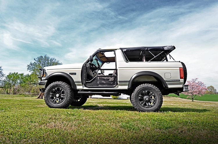 4 Inch Lift Kit Rear Blocks Ford Bronco 4WD (1980-1996) Rough Country