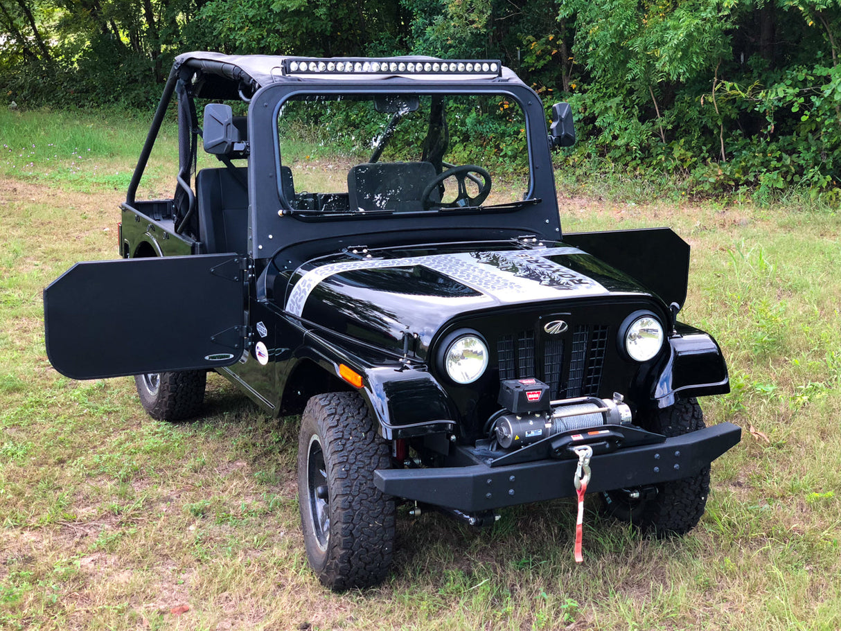Half Doors - Gloss Black 2018-2026 Roxor Roxor Fortress Pro