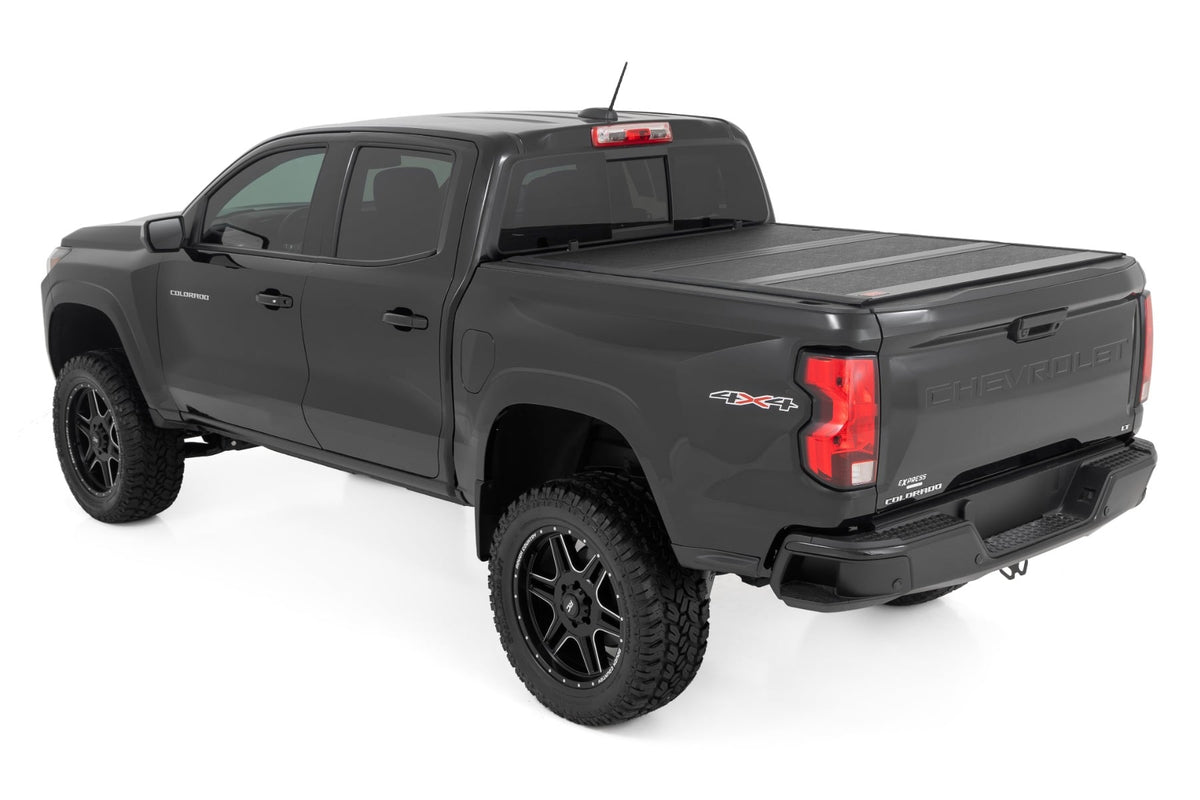 Hard Low Profile Bed Cover 5 Foot Bed Chevy/GMC Canyon/Colorado (15-26) Rough Country