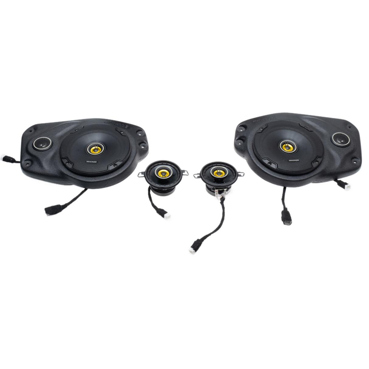 Kicker CS Complete Plug & Play Speaker Bundle Upgrade | '18-'23 JL/ '20-'23 JT