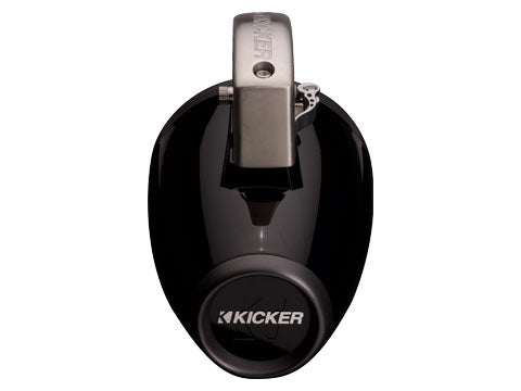 Kicker KMTCXL65 | 6.5" Marine Wakeboard Tower Speakers w/ RGB Lighting - Black (Pair) Kicker