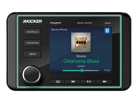 Kicker KMC5 Premium Marine Media Center Kicker