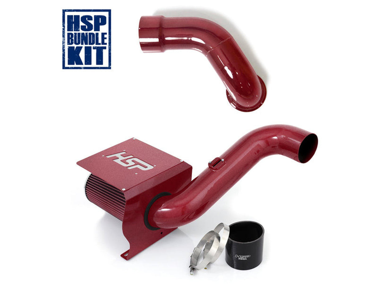 HSP Cold Air Intake Bundle, 2007.5-2010 Chevrolet / GMC 6.6L Duramax LMM HSP Diesel