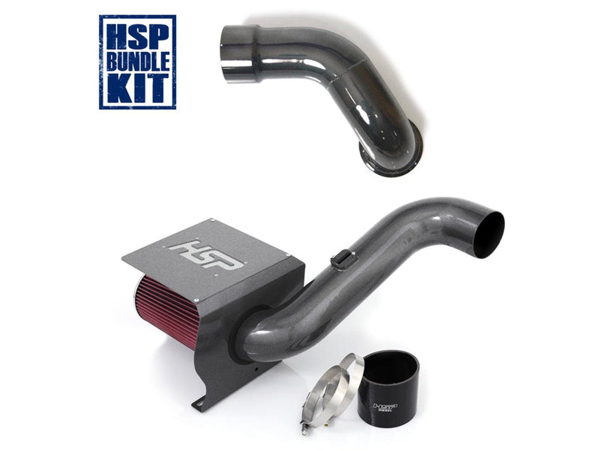 HSP Cold Air Intake Bundle, 2007.5-2010 Chevrolet / GMC 6.6L Duramax LMM HSP Diesel