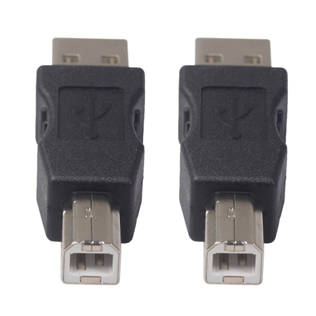 USB Male USB Type B Male Adapter TekShack
