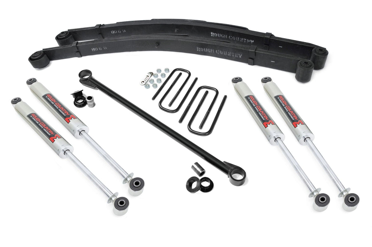 2.5 Inch Leveling Kit Leaf Spring M1 Ford F-250/F-350 Super Duty (99-04) Rough Country