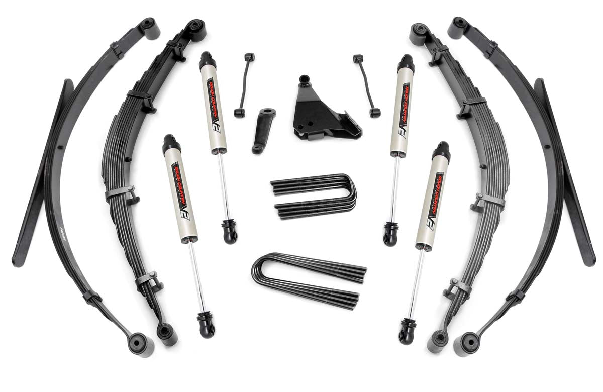 6 Inch Lift Kit Rear Springs V2 Ford F-250/F-350 Super Duty 4WD (1999) Rough Country