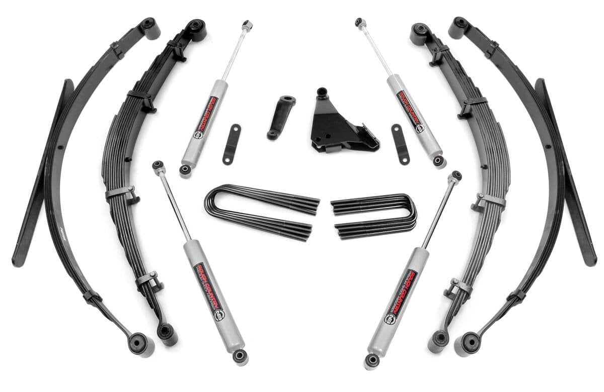 6 Inch Lift Kit Rear Springs Ford F-250/F-350 Super Duty 4WD (1999-2004) Rough Country
