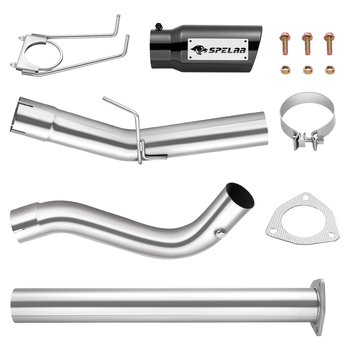 4'' DPF Back Exhaust 2011-2016 6.7L Powerstroke Ford F250 F350 F450