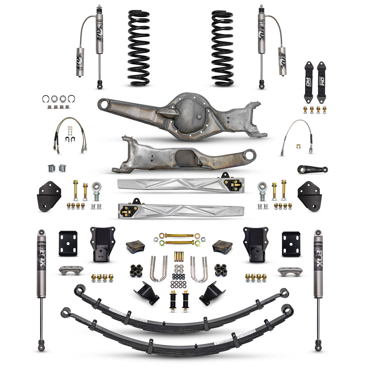 Desolate Motorsports Complete Mid Travel 4" Lift - 1980-1996 Ford F150/Bronco Desolate Motorsports