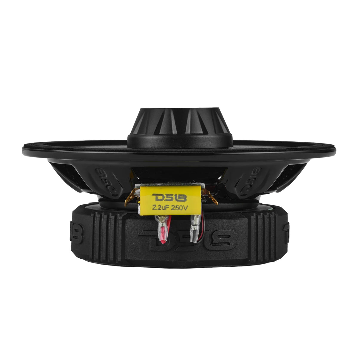 DS18 PRO-ZT6SL 6.5" 200W RMS Slim Coaxial Midrange Speaker Built-in Bullet Tweeter (Single)