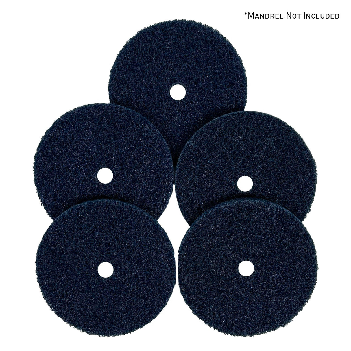 Mini Surface Prep Buff and Blend Discs (1/2" Arbor Hole)
