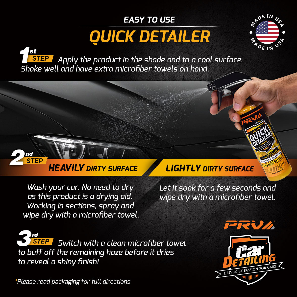 Ceramic Quick Detailer PRV Audio