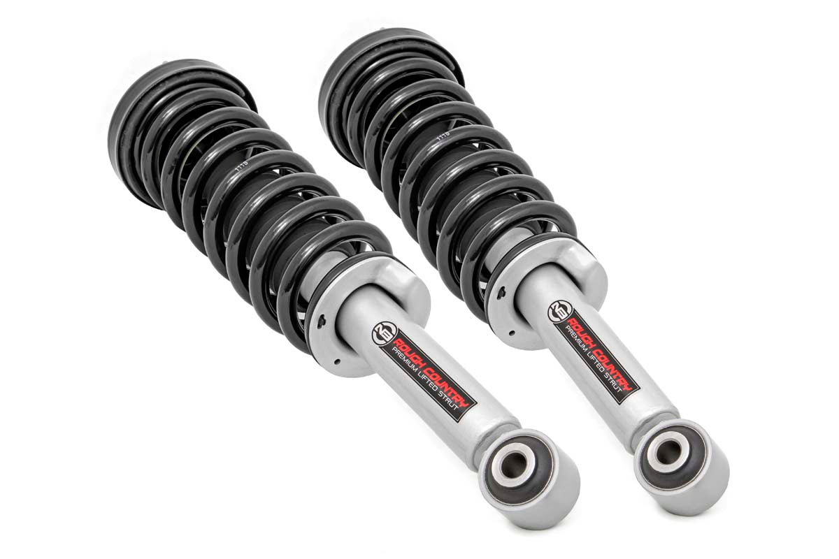 Loaded Strut Pair 6 Inch Nissan Frontier 4WD (2005-2026) Rough Country