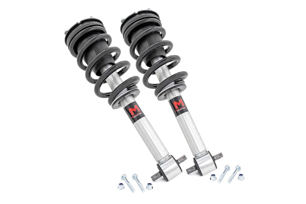 M1 Loaded Strut Pair 7in Silverado/Sierra 1500 2WD/4WD (14-18 & Classic) Rough Country