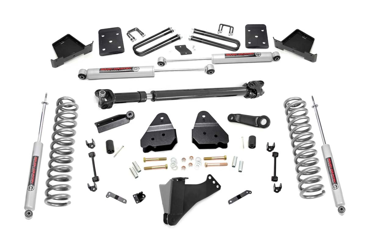 6 Inch Lift Kit Diesel OVLD D/S Ford F-250/F-350 Super Duty (17-22) Rough Country