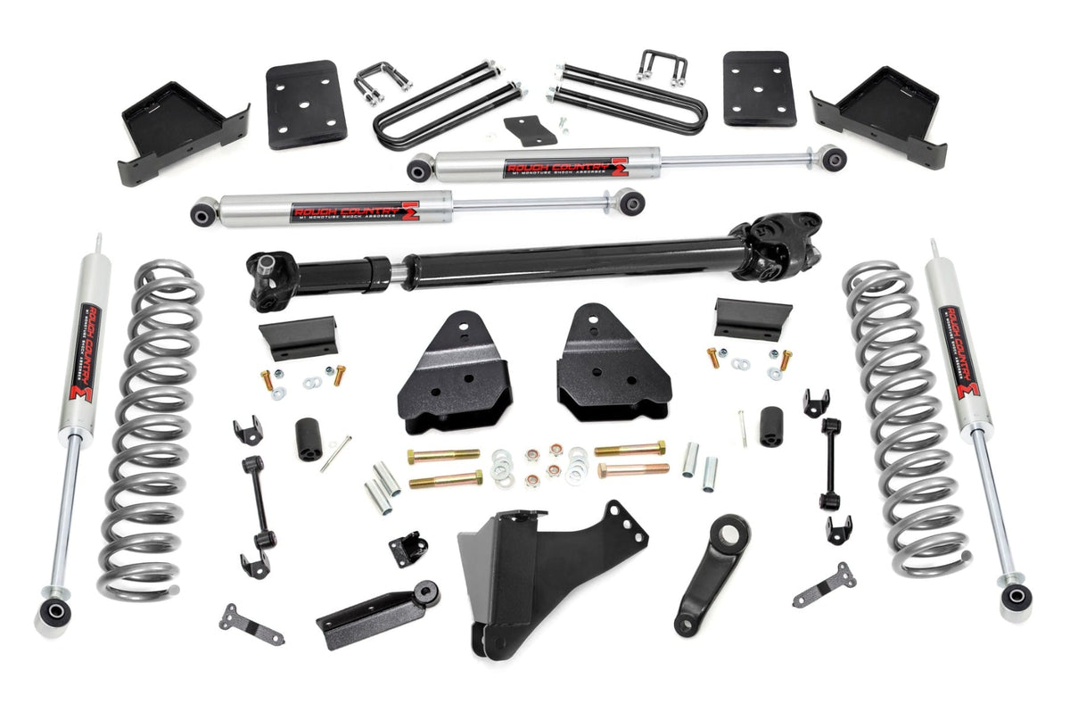 6 Inch Lift Kit Diesel No OVLD FR D/S M1 Ford F-250/F-350 Super Duty (17-22) Rough Country
