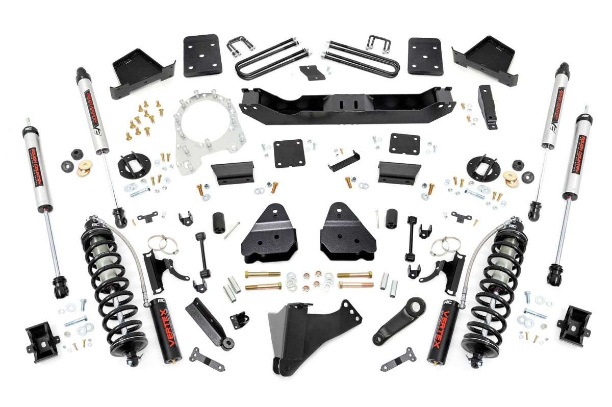 6 Inch Lift Kit Diesel No OVLD C/O V2 Ford F-250/F-350 Super Duty (17-22) Rough Country