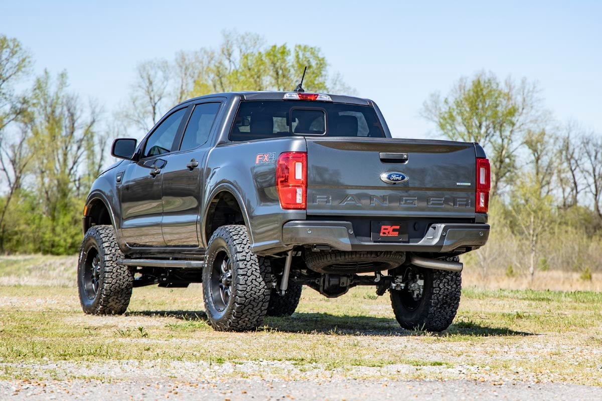 6 Inch Lift Kit Aluminum Knuckles Ford Ranger 4WD (2019-2023) Rough Country