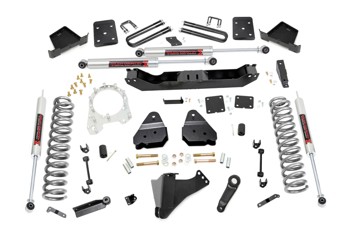 4.5 Inch Lift Kit M1 Shocks Ford F-250/F-350 Super Duty 4WD (2017-2022) Rough Country
