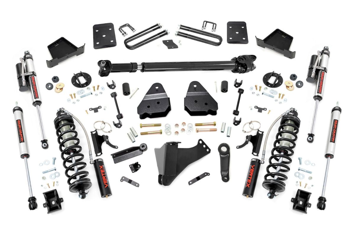 4.5 Inch Lift Kit FR D/S C/O Vertex Ford F-250/F-350 Super Duty (17-22) Rough Country