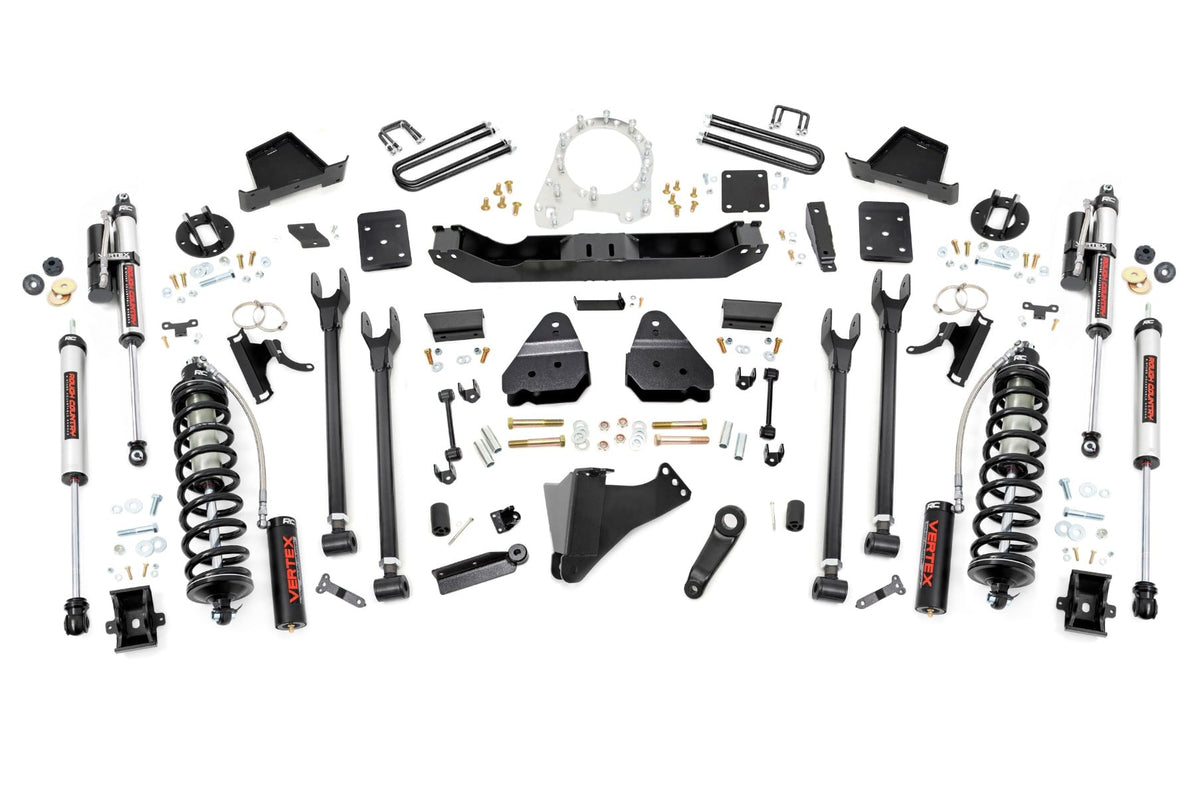 6 Inch Lift Kit Diesel 4-Link C/O Vertex Ford F-250/F-350 Super Duty (17-22) Rough Country