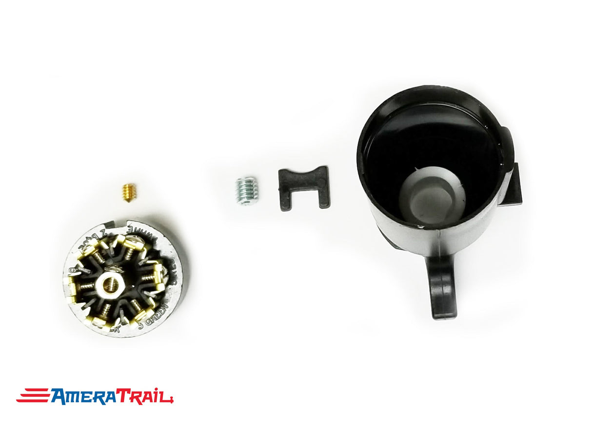 7 Way Round RV Style Trailer Harnes Connector Assembly