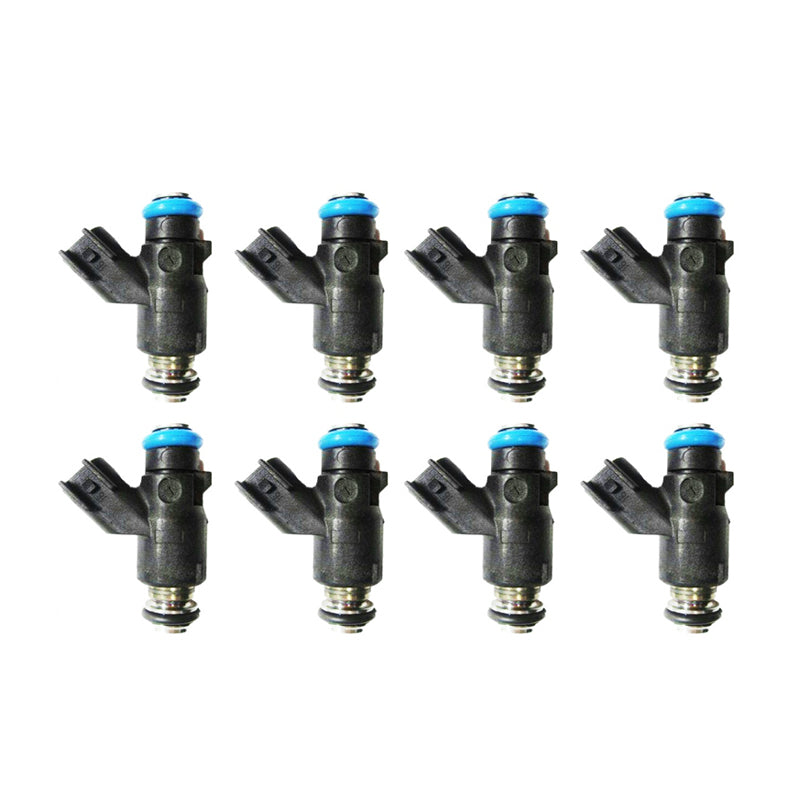 5.3 - 6.0 - 8.1 Truck Brand New 12613412 - Flow Matched set of 8 50 LB @ 4 Bar / 44 LB @ 3 Bar Fuel Injector Connection