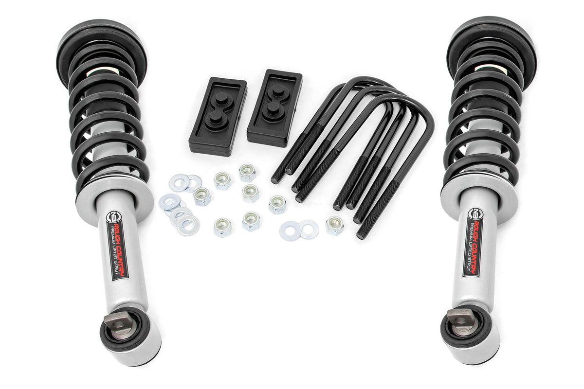 2.5 Inch Lift Kit Ford F-150 Tremor 4WD (2021-2025) Rough Country
