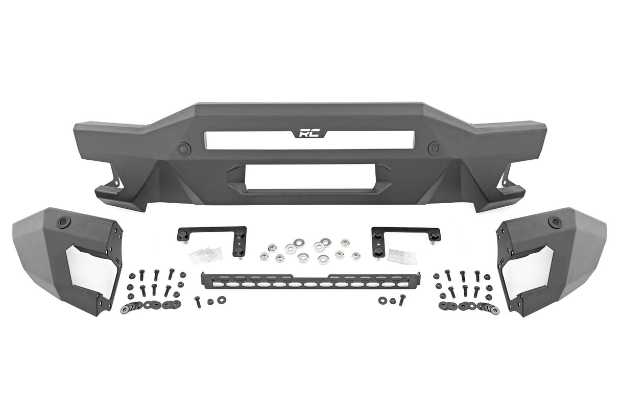 Front Bumper Modular Full Wings DRL Ford Bronco 4WD (2021-2025) Rough Country