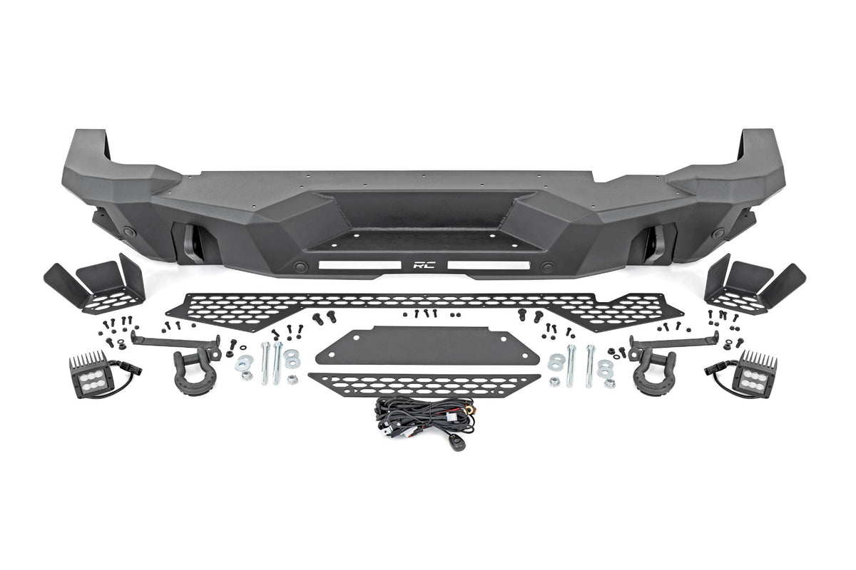 Rear Bumper Black Series LED Spot Ford Bronco 4WD (2021-2025) Rough Country