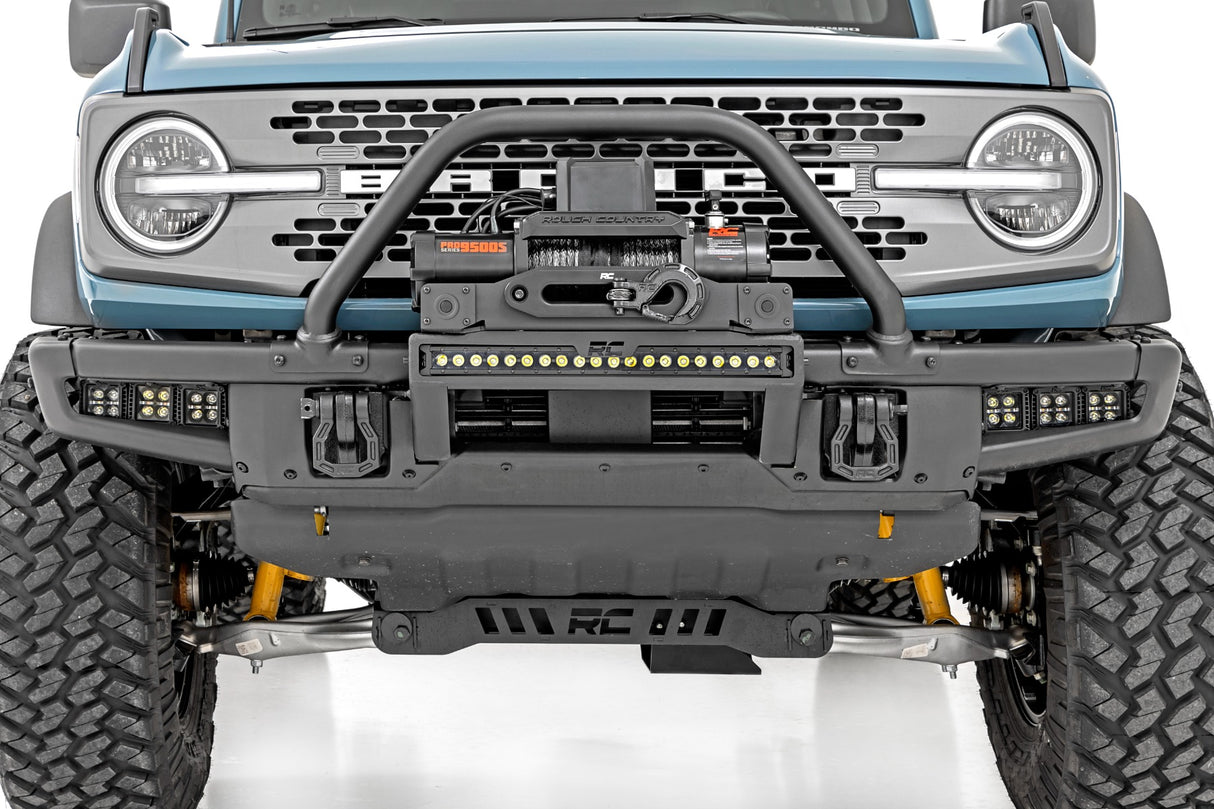 High Winch Mount All Models 12000S Ford Bronco 4WD (2021-2025) Rough Country