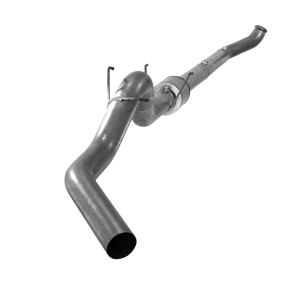 2011-2018 Cummins 6.7L Cab & Chassis 5" Turbo Back Single w/ Muffler (511011 / 512011)