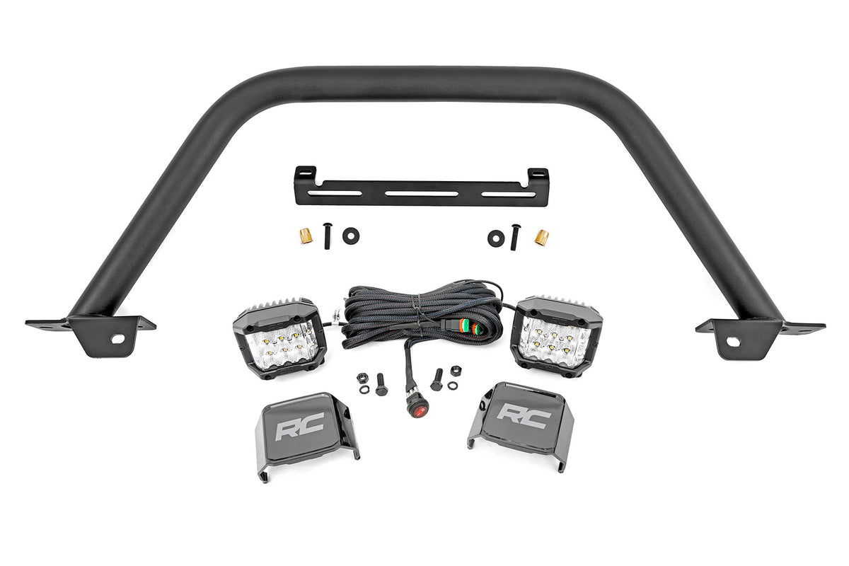 Safari Bar 3 Inch OSRAM (Pair) Wide OE Modular Steel Ford Bronco (21-25) Rough Country